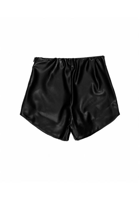 Shorts in ecopelle Lù-Lù BY MISS GRANT | LL4548NERO